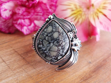 Load image into Gallery viewer, Luna Oscura (Dark Moon Stone) Ring or Pendant (Choose Your Size)