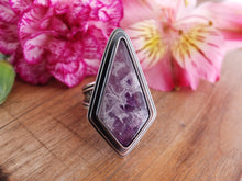 Load image into Gallery viewer, Amethyst Lace Agate Ring or Pendant (Choose Your Size)