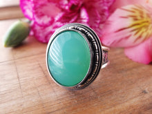 Load image into Gallery viewer, Chrysoprase Ring or Pendant (Choose Your Size)