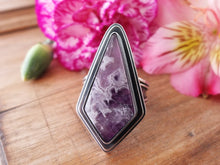 Load image into Gallery viewer, Amethyst Lace Agate Ring or Pendant (Choose Your Size)