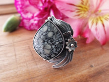 Load image into Gallery viewer, Luna Oscura (Dark Moon Stone) Ring or Pendant (Choose Your Size)