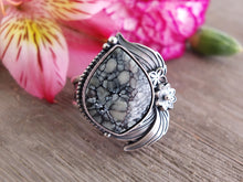 Load image into Gallery viewer, Luna Oscura (Dark Moon Stone) Ring or Pendant (Choose Your Size)