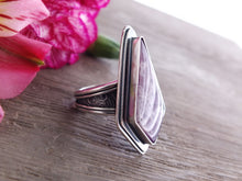 Load image into Gallery viewer, Amethyst Lace Agate Ring or Pendant (Choose Your Size)