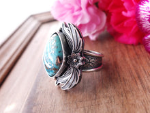 Load image into Gallery viewer, Persian Turquoise w/ Pyrite Ring or Pendant (Choose Your Size)