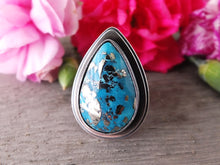 Load image into Gallery viewer, Persian Turquoise w/ Pyrite Ring or Pendant (Choose Your Size)