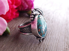 Load image into Gallery viewer, Persian Turquoise w/ Pyrite Ring or Pendant (Choose Your Size)