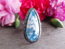 Load image into Gallery viewer, Plume Agate Ring or Pendant (Choose Your Size)