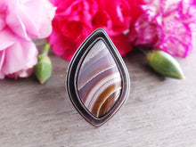 Load image into Gallery viewer, Laguna Agate Ring or Pendant (Choose Your Size)