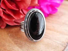 Load image into Gallery viewer, Black Onyx Ring or Pendant (Choose Your Size)