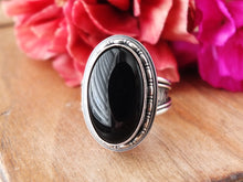 Load image into Gallery viewer, Black Onyx Ring or Pendant (Choose Your Size)