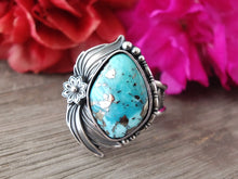 Load image into Gallery viewer, Persian Turquoise w/ Pyrite Ring or Pendant (Choose Your Size)