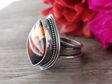 Load image into Gallery viewer, Montana Agate Ring or Pendant (Choose Your Size)