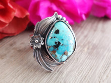 Load image into Gallery viewer, Persian Turquoise w/ Pyrite Ring or Pendant (Choose Your Size)