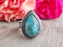 Load image into Gallery viewer, Confetti Chrysocolla Ring or Pendant (Choose Your Size)