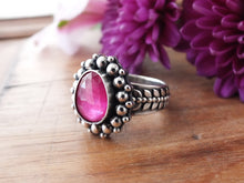 Load image into Gallery viewer, Rose Cut Pink Sapphire Ring or Pendant (Choose Your Size)