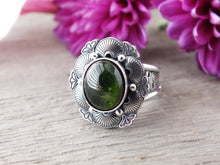 Load image into Gallery viewer, Green Tourmaline Ring or Pendant (Choose Your Size)