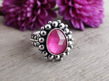 Load image into Gallery viewer, Rose Cut Pink Sapphire Ring or Pendant (Choose Your Size)