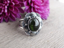 Load image into Gallery viewer, Green Tourmaline Ring or Pendant (Choose Your Size)