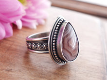 Load image into Gallery viewer, Agua Nueva Agate Ring or Pendant (Choose Your Size)