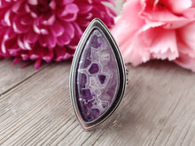 Load image into Gallery viewer, Amethyst Lace Agate Ring or Pendant (Choose Your Size)