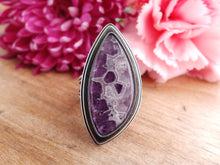 Load image into Gallery viewer, Amethyst Lace Agate Ring or Pendant (Choose Your Size)