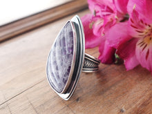 Load image into Gallery viewer, Amethyst Lace Agate Ring or Pendant (Choose Your Size)