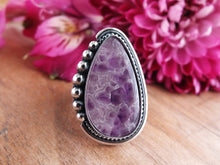 Load image into Gallery viewer, Amethyst Lace Agate Ring or Pendant (Choose Your Size)