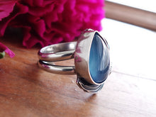 Load image into Gallery viewer, Aquamarine Ring or Pendant (Choose Your Size)