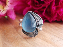 Load image into Gallery viewer, Aquamarine Ring or Pendant (Choose Your Size)