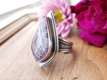 Load image into Gallery viewer, Amethyst Lace Agate Ring or Pendant (Choose Your Size)
