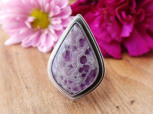 Load image into Gallery viewer, Amethyst Lace Agate Ring or Pendant (Choose Your Size)