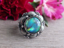 Load image into Gallery viewer, Aurora Opal Doublet Ring or Pendant (Choose Your Size)