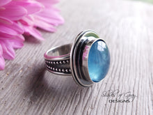 Load image into Gallery viewer, Aquamarine Ring or Pendant (Choose Your Size)