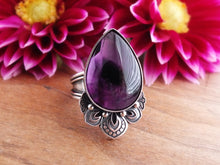 Load image into Gallery viewer, Atomic/Trapiche Amethyst Ring or Pendant (Choose Your Size)