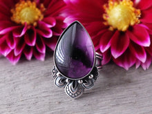 Load image into Gallery viewer, Atomic/Trapiche Amethyst Ring or Pendant (Choose Your Size)