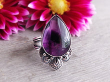 Load image into Gallery viewer, Atomic/Trapiche Amethyst Ring or Pendant (Choose Your Size)