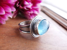 Load image into Gallery viewer, Aquamarine Ring or Pendant (Choose Your Size)