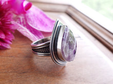Load image into Gallery viewer, Amethyst Lace Agate Ring or Pendant (Choose Your Size)