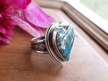 Load image into Gallery viewer, Persian Turquoise w/ Pyrite Ring or Pendant (Choose Your Size)