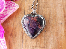 Load image into Gallery viewer, Tiffany Stone Heart Necklace