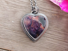 Load image into Gallery viewer, Tiffany Stone Heart Necklace