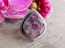Load image into Gallery viewer, Amethyst Lace Agate Ring or Pendant (Choose Your Size)