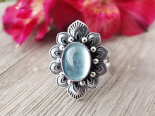 Load image into Gallery viewer, Aquamarine Ring or Pendant (Choose Your Size)