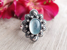 Load image into Gallery viewer, Aquamarine Ring or Pendant (Choose Your Size)
