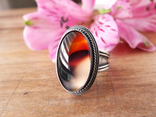 Load image into Gallery viewer, Montana Agate Ring or Pendant (Choose Your Size)