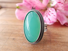 Load image into Gallery viewer, Chrysoprase Ring or Pendant (Choose Your Size)