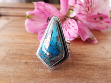 Load image into Gallery viewer, Persian Turquoise with Pyrite Ring or Pendant (Choose Your Size)