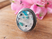 Load image into Gallery viewer, Confetti Chrysocolla Ring or Pendant (Choose Your Size)