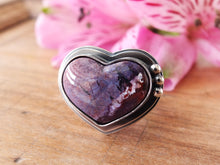 Load image into Gallery viewer, Tiffany Stone Heart Ring or Pendant (Choose Your Size)