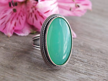 Load image into Gallery viewer, Chrysoprase Ring or Pendant (Choose Your Size)